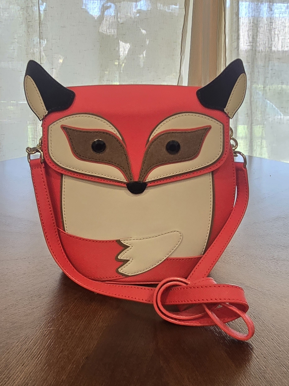 Kate Spade Blaze a Trail Fox Crossbody - Picture 1 of 4